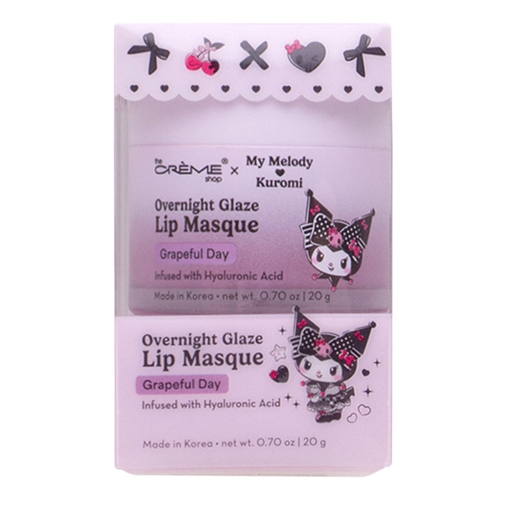 The Creme Shop X My Melody Kuromi Overnight Glaze Lip Mask